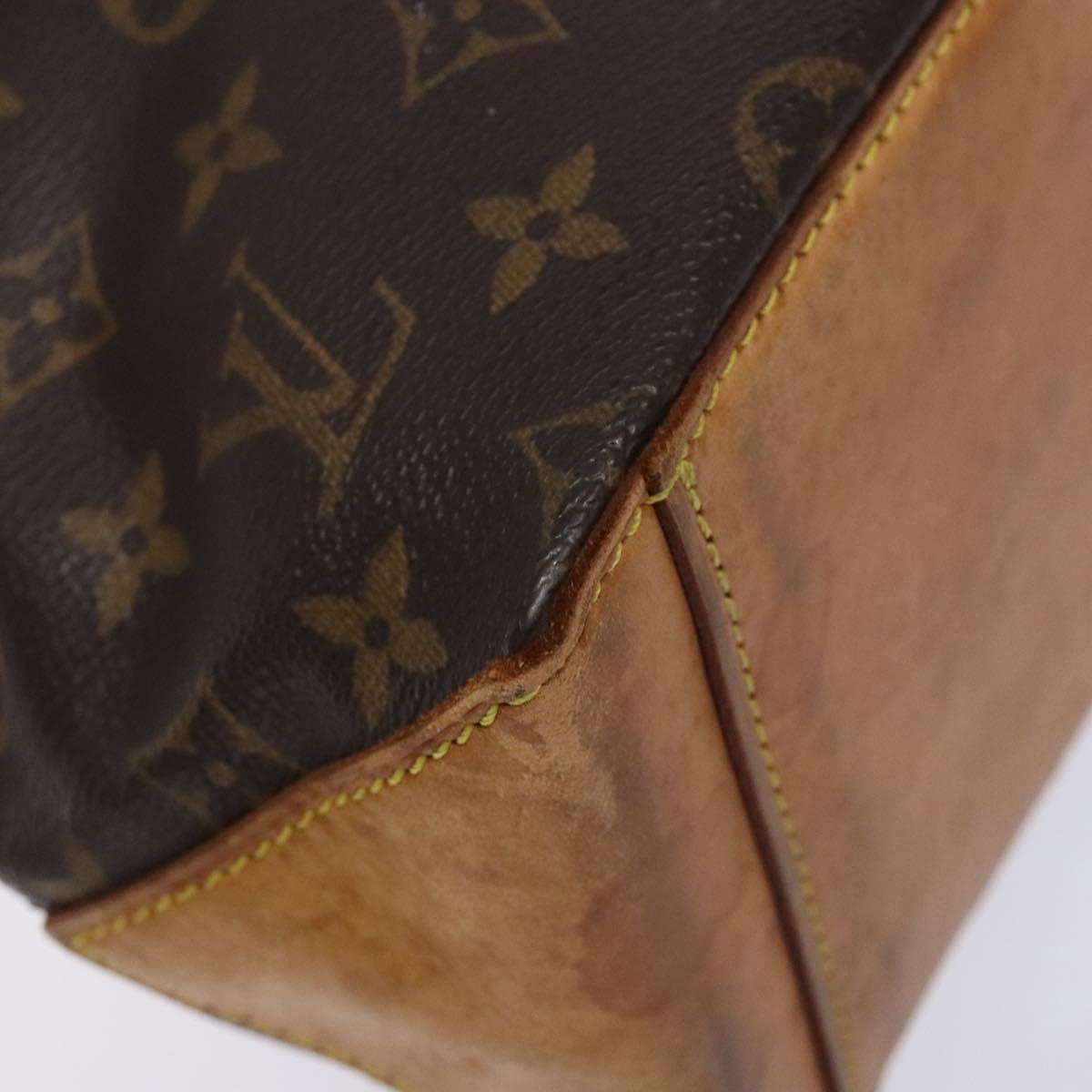 LOUIS VUITTON Monogram Cabas Piano Tote Bag M51148 LV Auth 137920