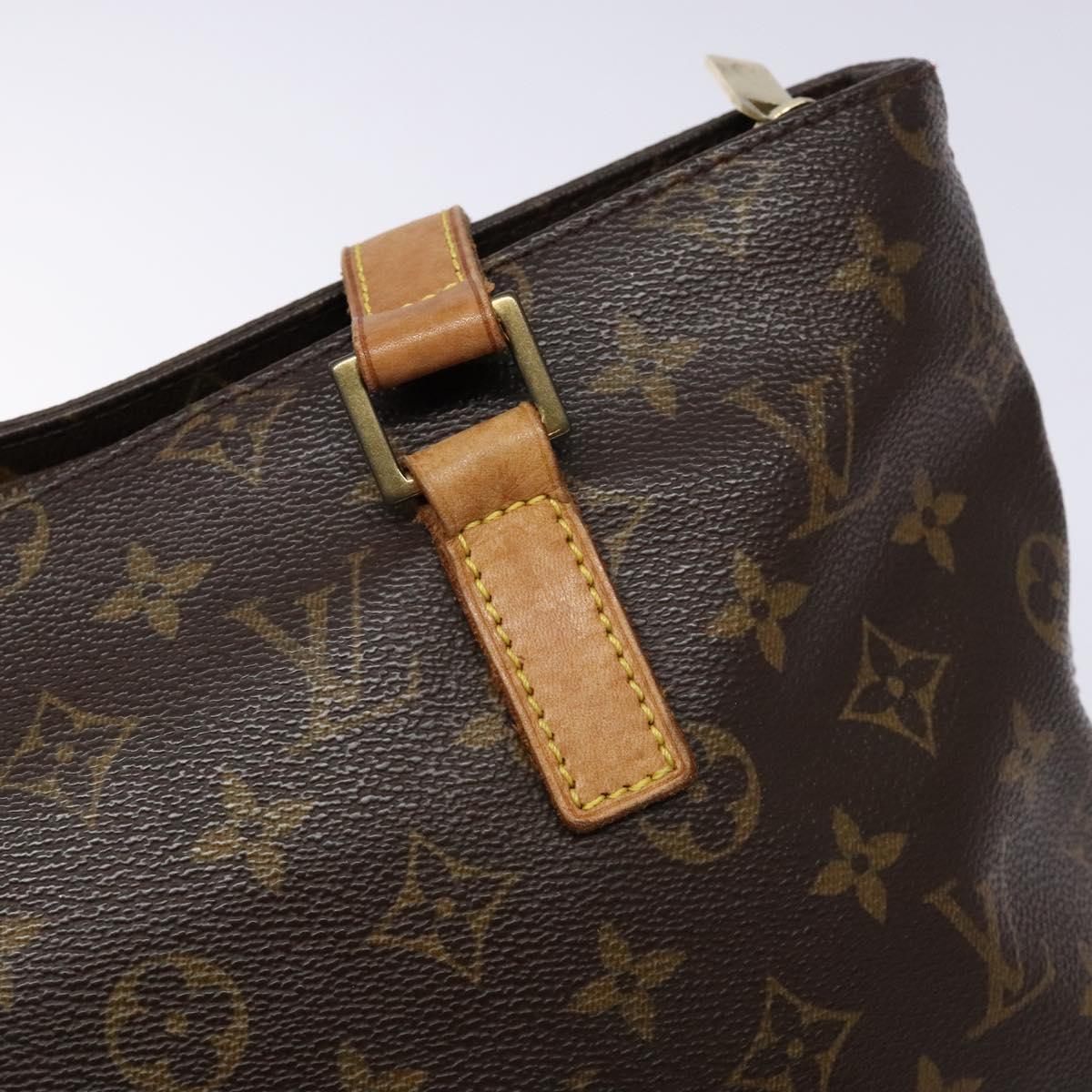 LOUIS VUITTON Monogram Cabas Piano Tote Bag M51148 LV Auth 137920
