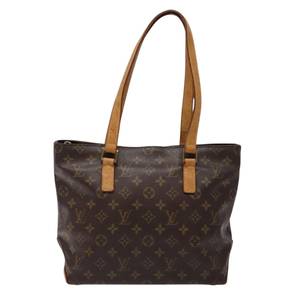 LOUIS VUITTON Monogram Cabas Piano Tote Bag M51148 LV Auth 137920