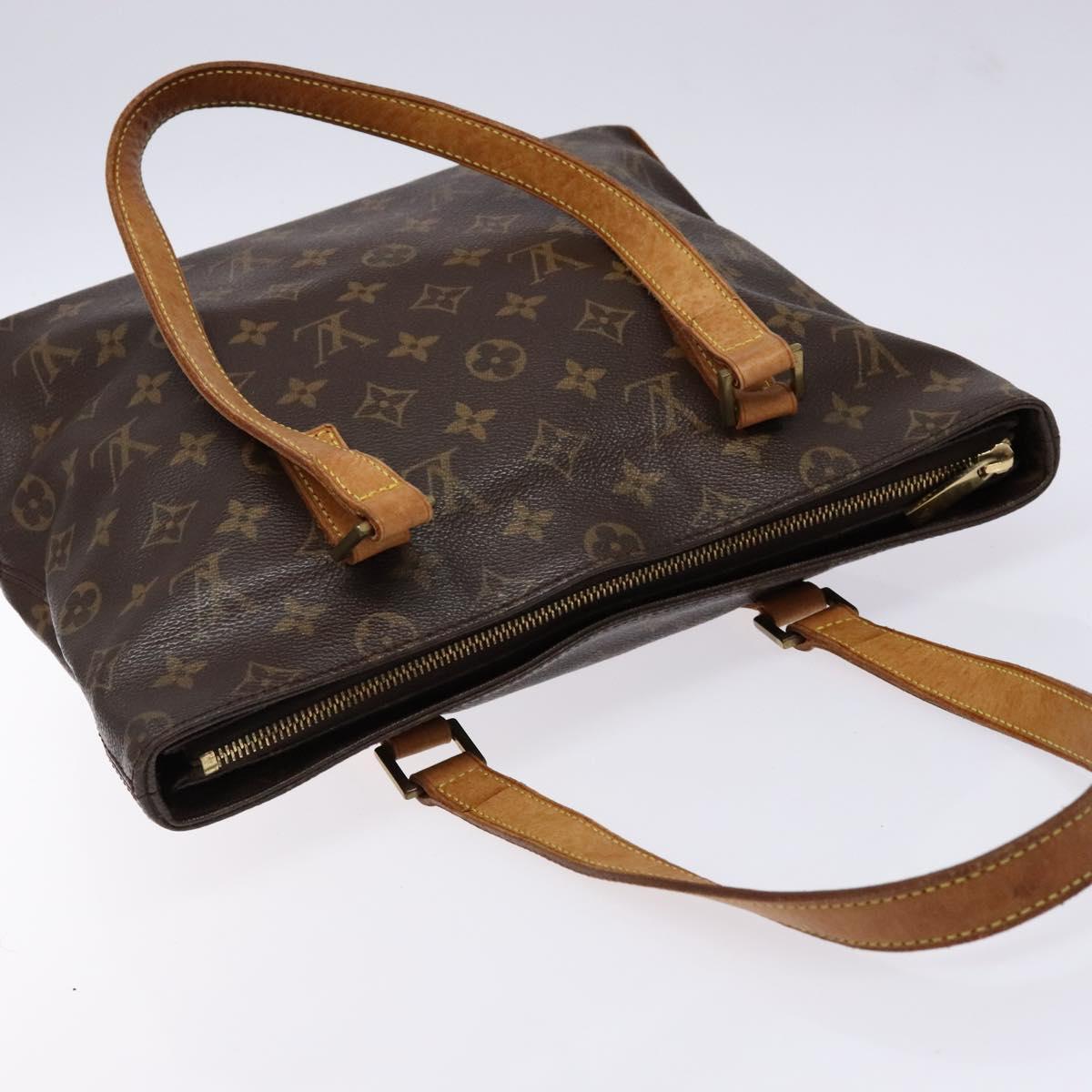 LOUIS VUITTON Monogram Cabas Piano Tote Bag M51148 LV Auth 137920
