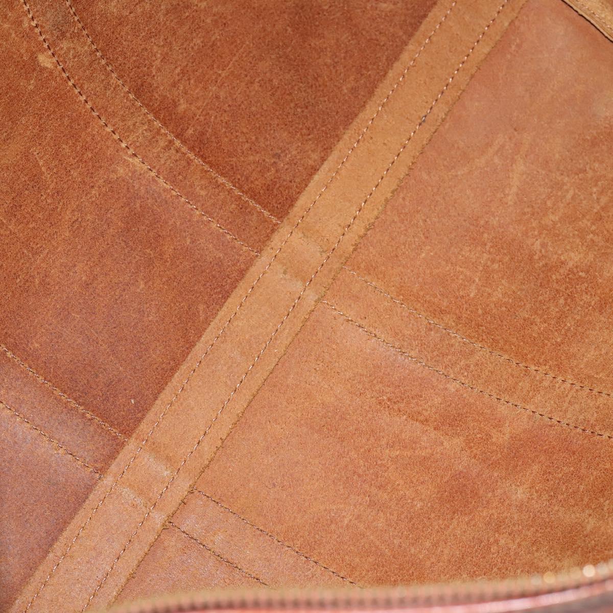 LOUIS VUITTON Epi Keepall 45 Boston Bag Vintage Brown M42978 LV Auth 137926