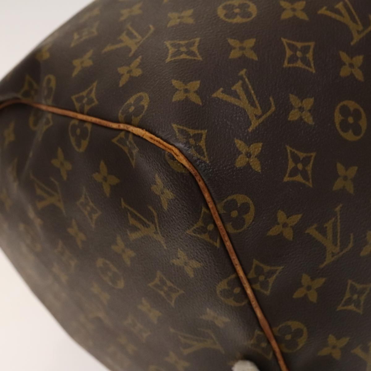 LOUIS VUITTON Monogram Keepall 55 Boston Bag M41424 LV Auth 137935