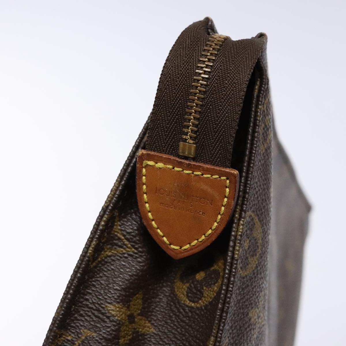 LOUIS VUITTON Monogram Poche Toilette 26 Pouch M47542 LV Auth 137944