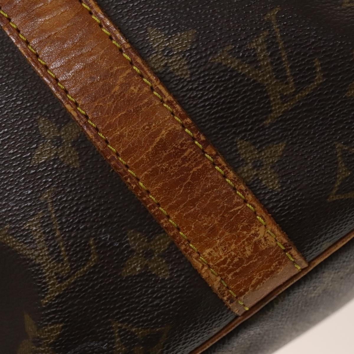 LOUIS VUITTON Monogram Keepall Bandouliere 45 Boston Bag M41418 LV Auth 137951