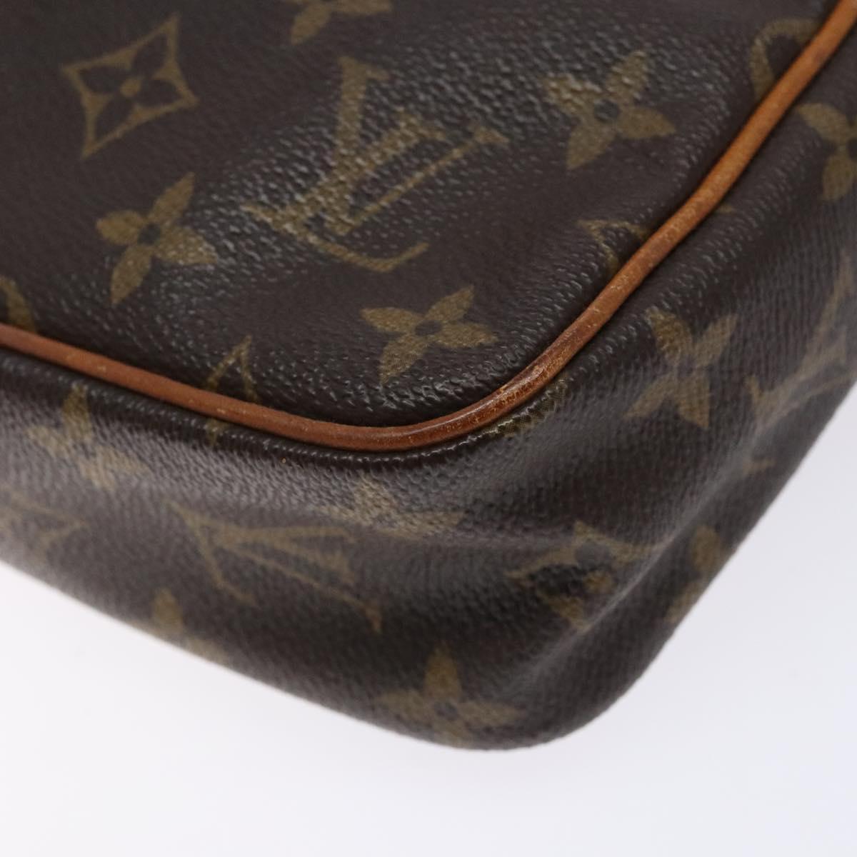 LOUIS VUITTON Monogram Compiegne 23 Clutch Bag M51847 LV Auth 137961