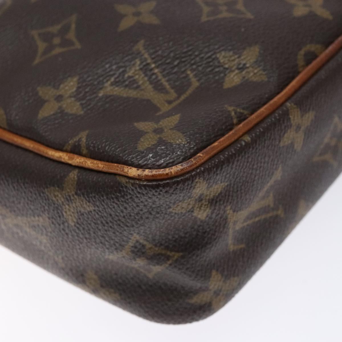 LOUIS VUITTON Monogram Compiegne 23 Clutch Bag M51847 LV Auth 137961