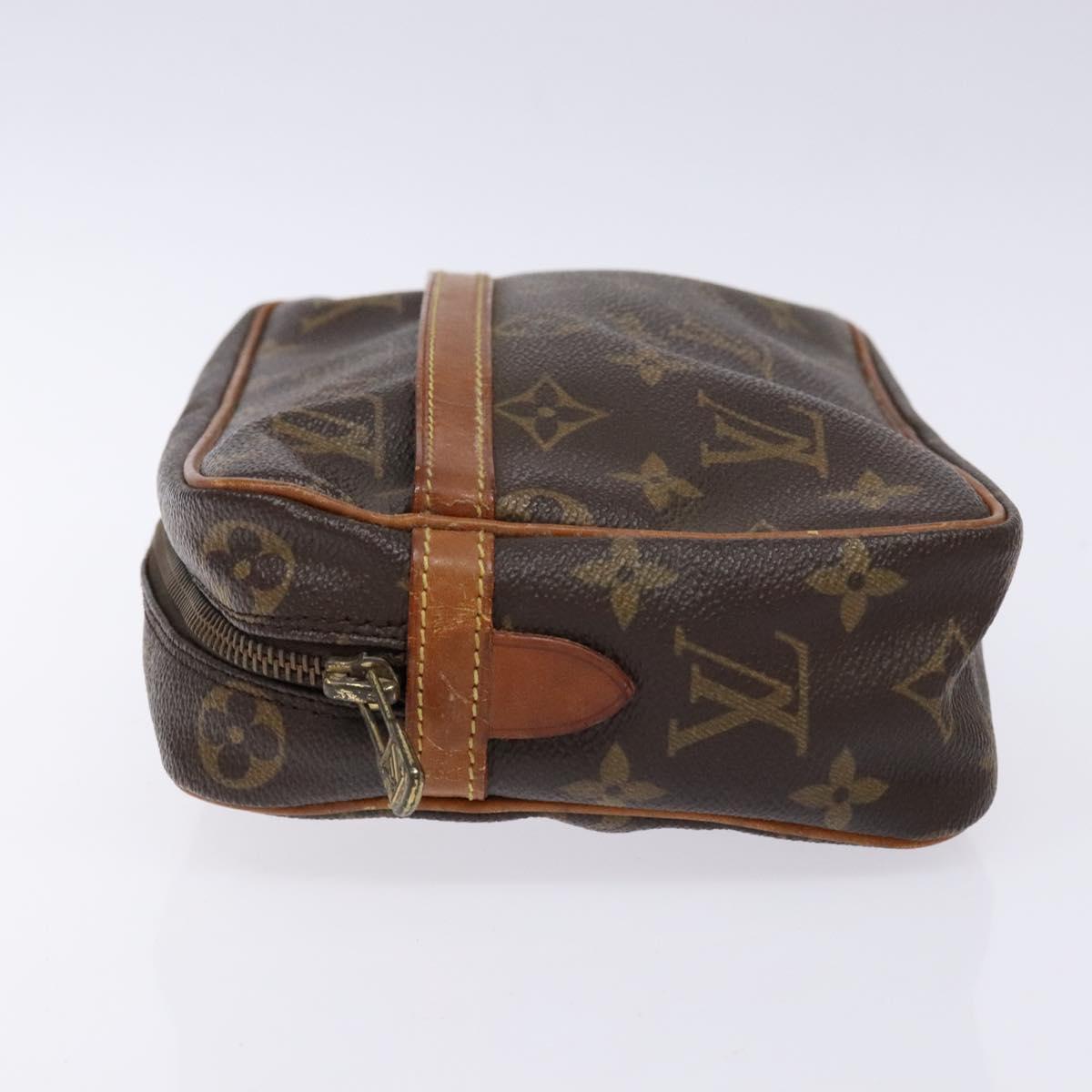 LOUIS VUITTON Monogram Compiegne 23 Clutch Bag M51847 LV Auth 137961