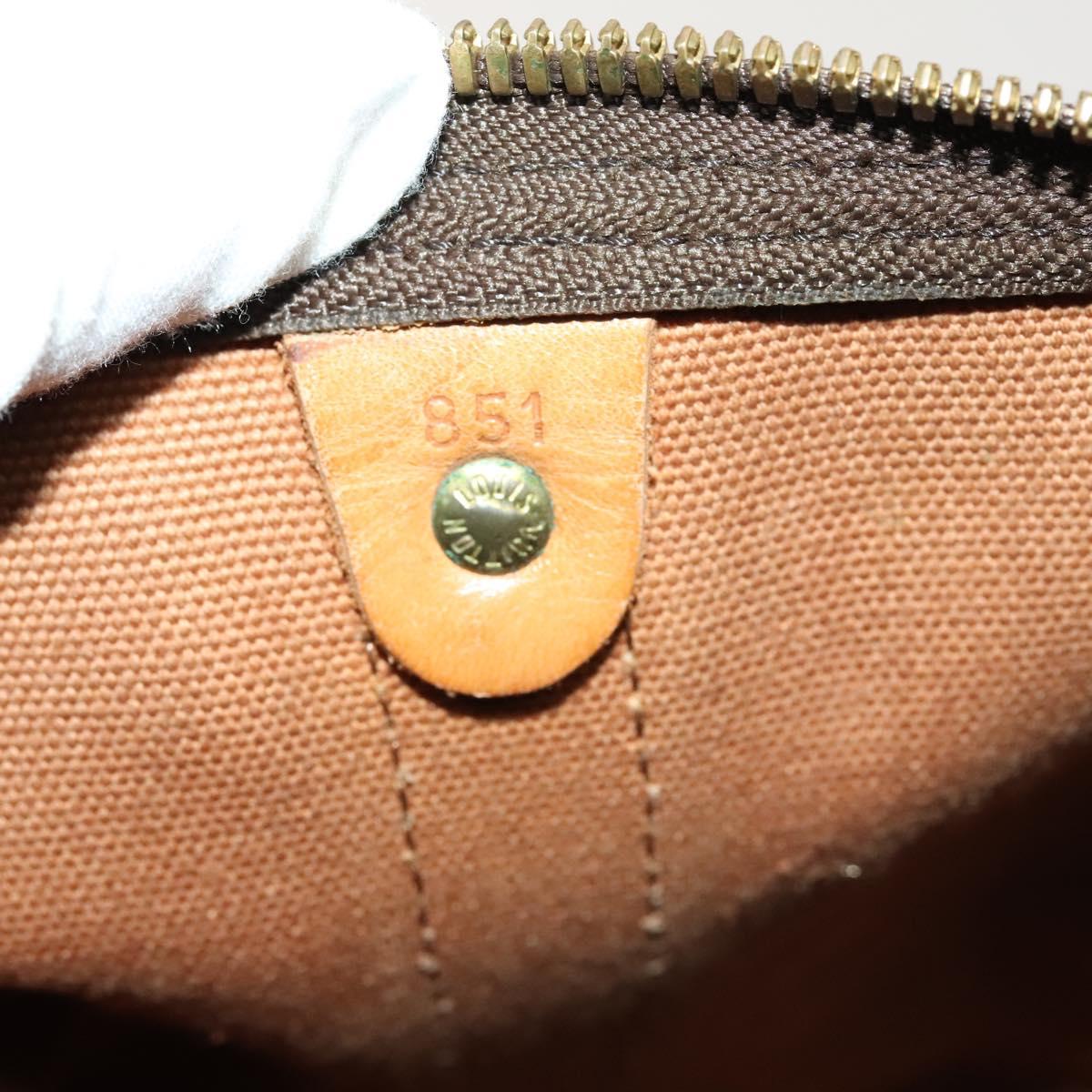 LOUIS VUITTON Monogram Keepall 50 Boston Bag M41426 LV Auth 138020