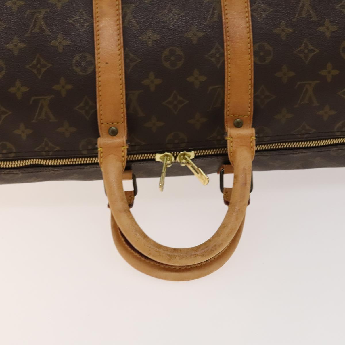 LOUIS VUITTON Monogram Keepall 50 Boston Bag M41426 LV Auth 138020