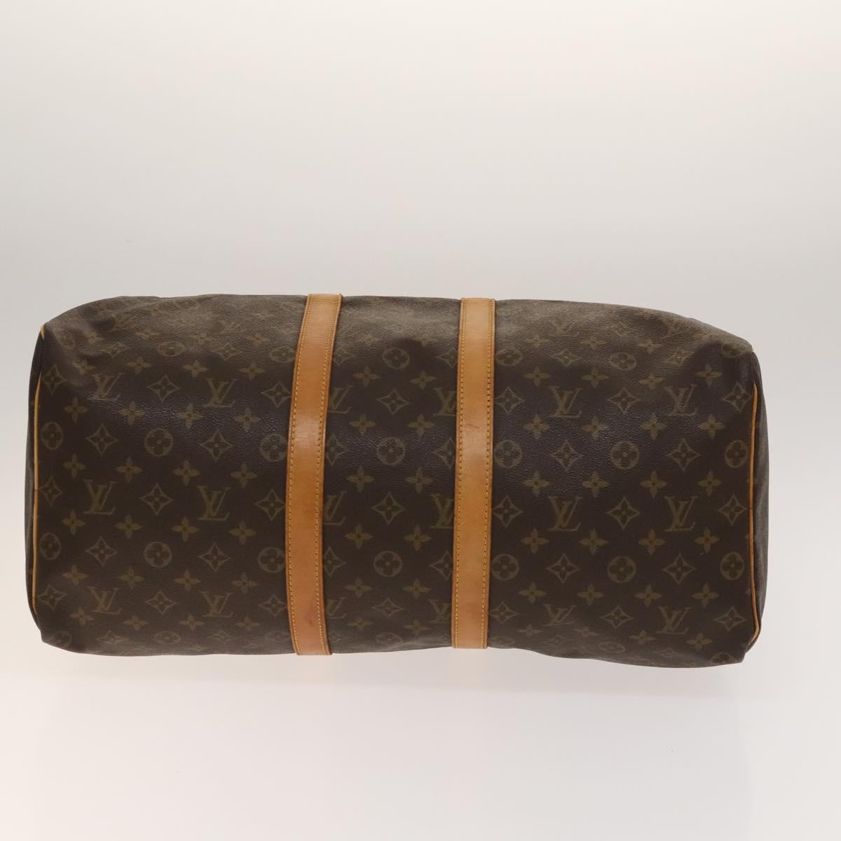 LOUIS VUITTON Monogram Keepall 50 Boston Bag M41426 LV Auth 138020