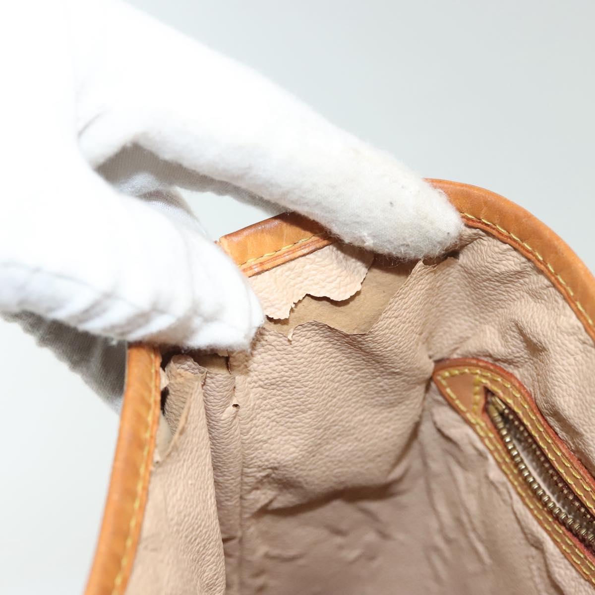 LOUIS VUITTON Monogram Bucket GM Shoulder Bag M42236 LV Auth 138021