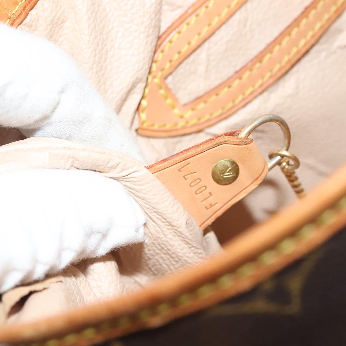 LOUIS VUITTON Monogram Bucket GM Shoulder Bag M42236 LV Auth 138021