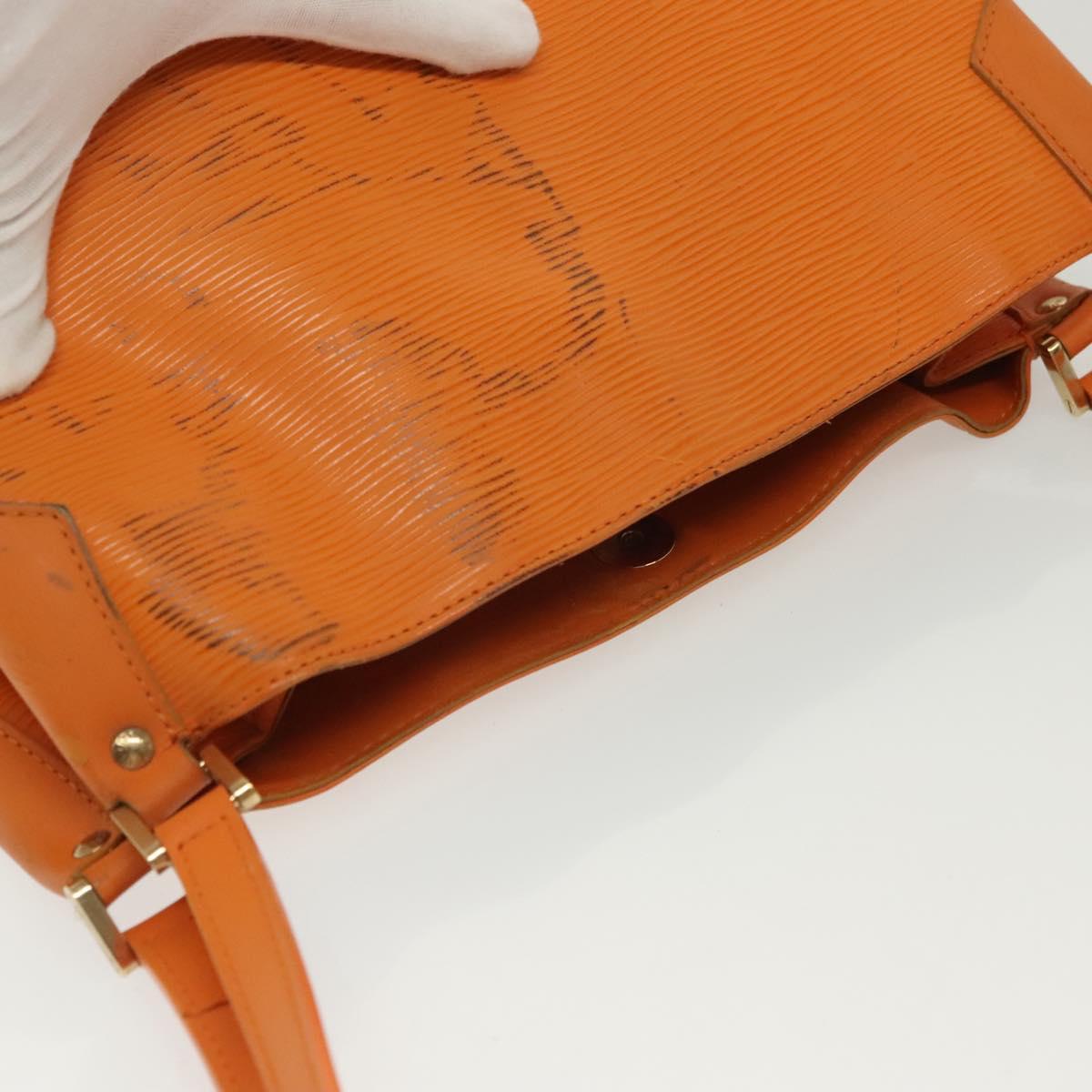 LOUIS VUITTON Epi Mandala MM Shoulder Bag Orange Mandarin M5889H LV Auth 138033