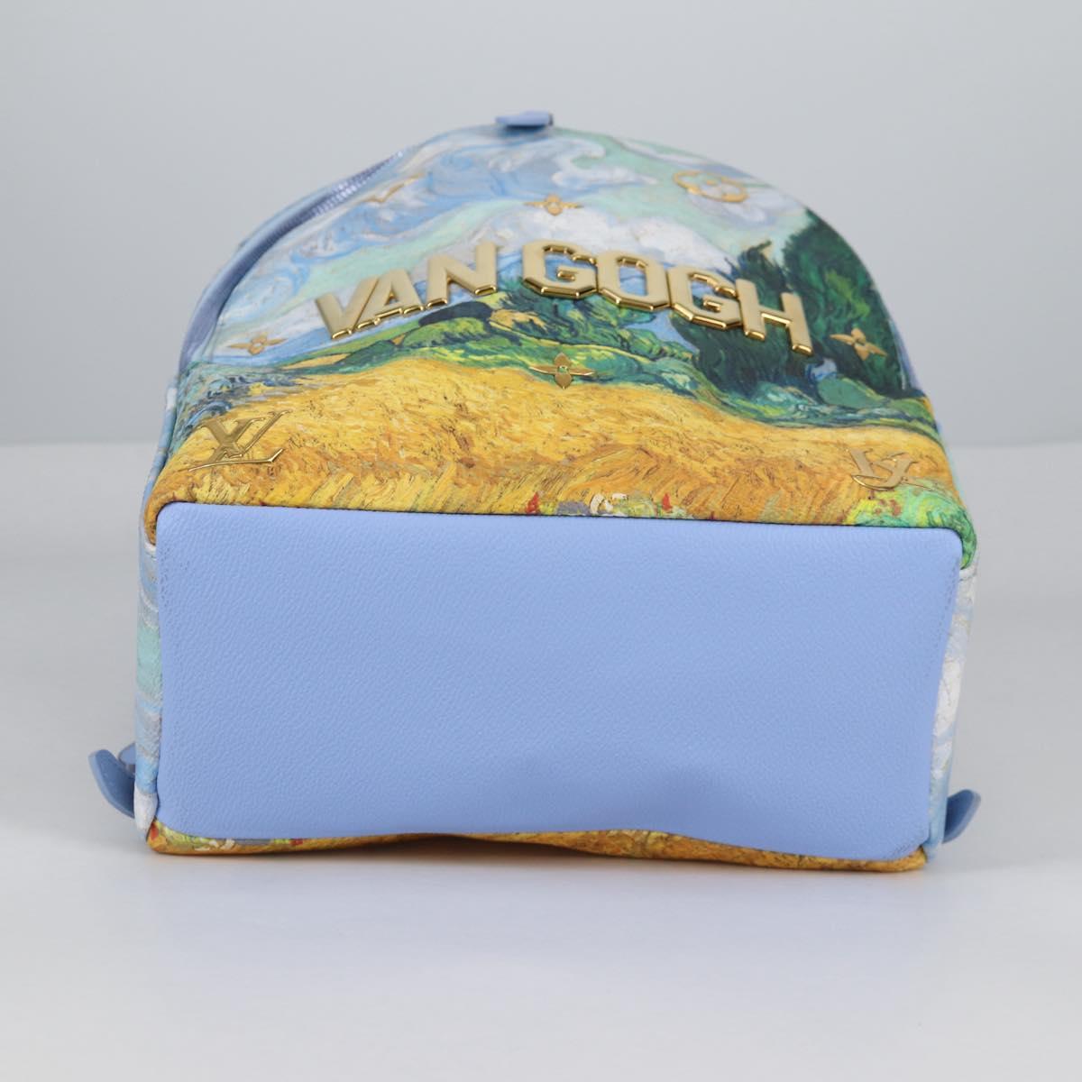 LOUIS VUITTON Masters Collection Van Gogh Palm Springs Blue M43374 Auth 138037SA