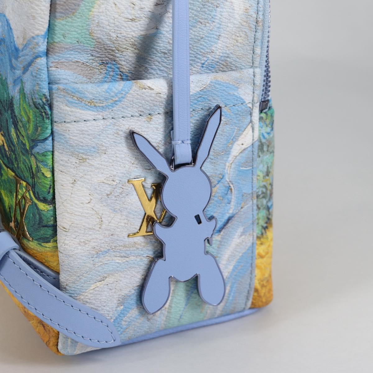 LOUIS VUITTON Masters Collection Van Gogh Palm Springs Blue M43374 Auth 138037SA