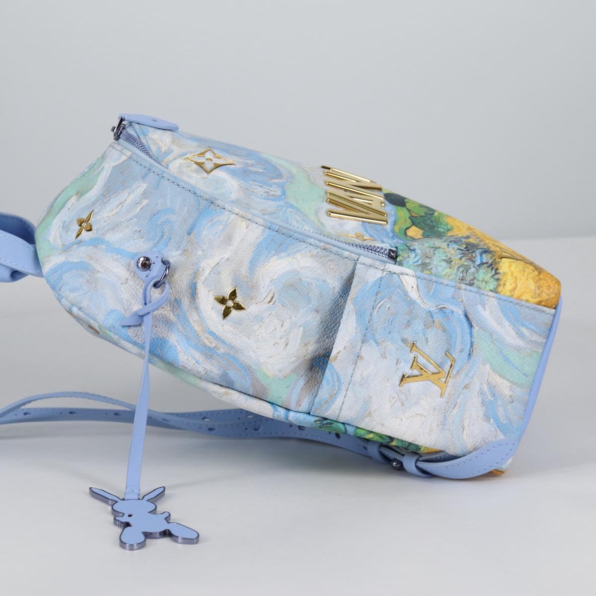 LOUIS VUITTON Masters Collection Van Gogh Palm Springs Blue M43374 Auth 138037SA
