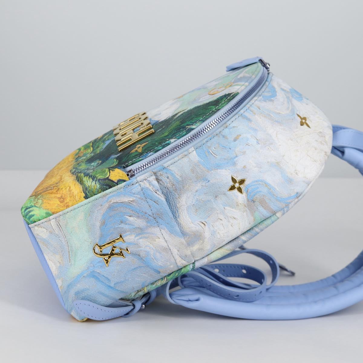 LOUIS VUITTON Masters Collection Van Gogh Palm Springs Blue M43374 Auth 138037SA