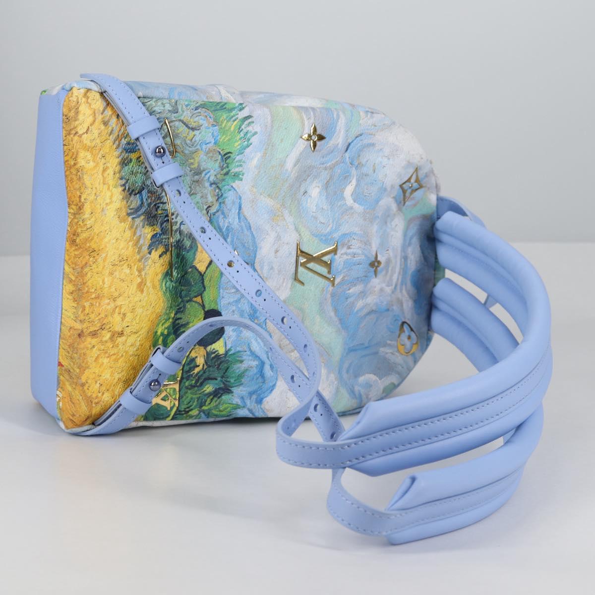 LOUIS VUITTON Masters Collection Van Gogh Palm Springs Blue M43374 Auth 138037SA