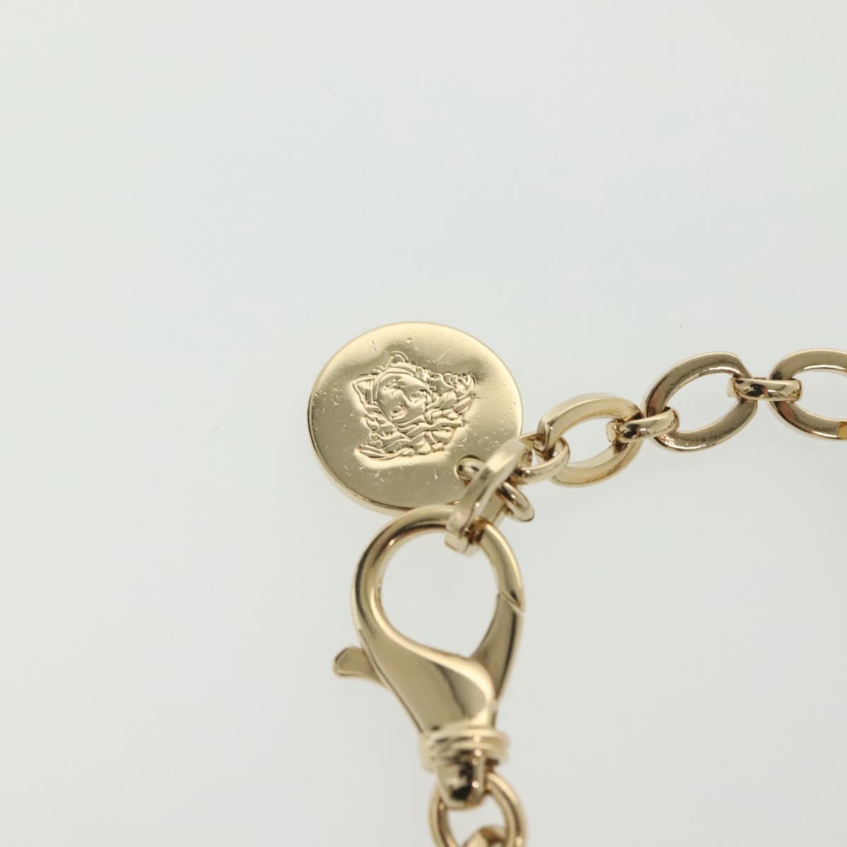 VERSACE Necklace metal Gold Auth 138043