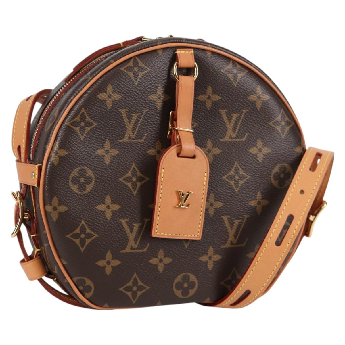 LOUIS VUITTON Monogram Bouatt Chapeau Souple MM Shoulder Bag M45647 Auth 138068M