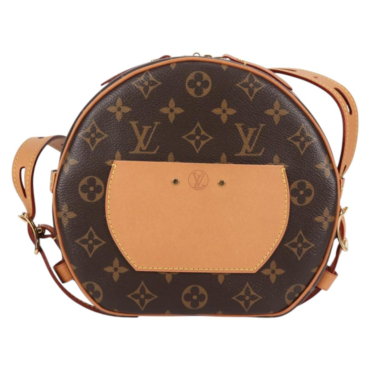 LOUIS VUITTON Monogram Bouatt Chapeau Souple MM Shoulder Bag M45647 Auth 138068M