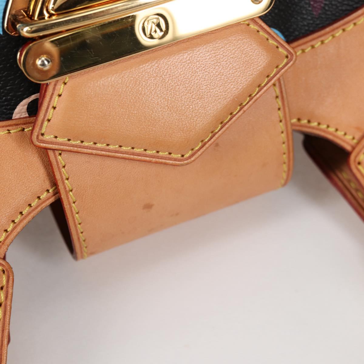 LOUIS VUITTON Monogram Multicolor Ursula Tote Bag Black M40124 LV Auth 138074V