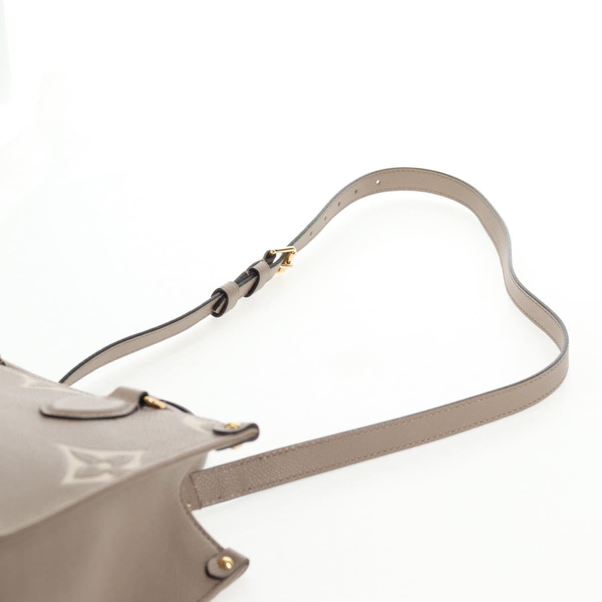 LOUIS VUITTON Monogram Empreinte On The Go PM Bag 2way Claim M45779 Auth 138080M