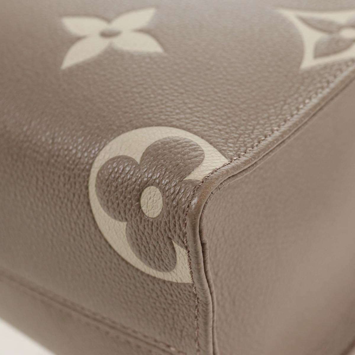 LOUIS VUITTON Monogram Empreinte On The Go PM Bag 2way Claim M45779 Auth 138080M