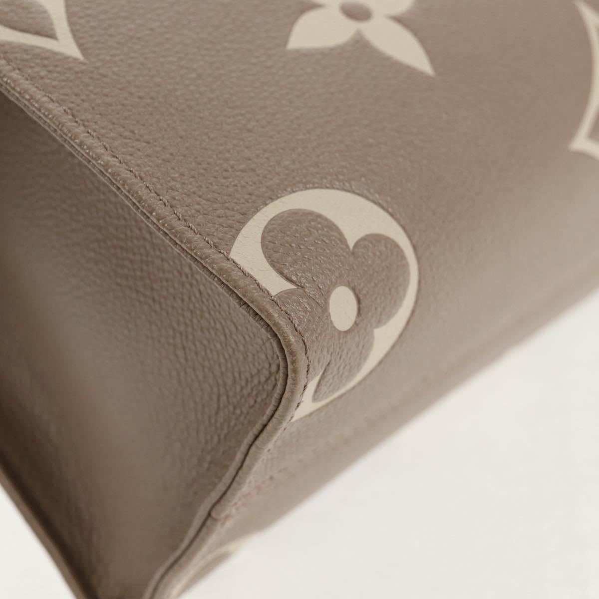 LOUIS VUITTON Monogram Empreinte On The Go PM Bag 2way Claim M45779 Auth 138080SAM