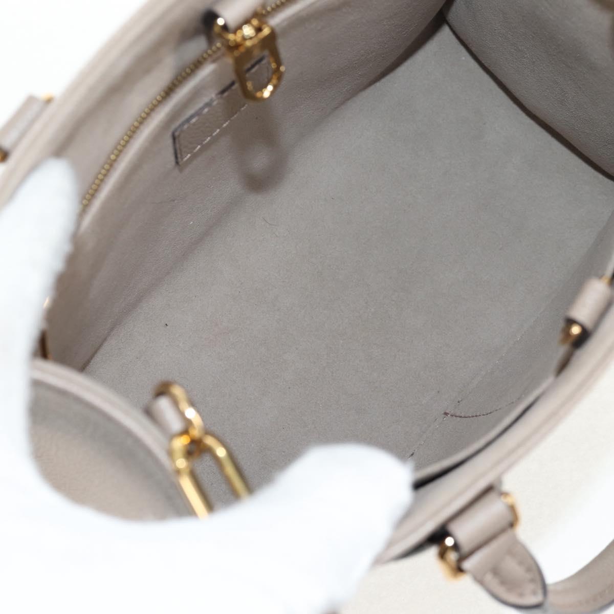 LOUIS VUITTON Monogram Empreinte On The Go PM Bag 2way Claim M45779 Auth 138080M