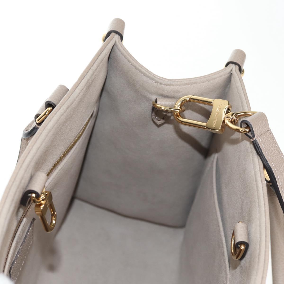 LOUIS VUITTON Monogram Empreinte On The Go PM Bag 2way Claim M45779 Auth 138080SAM