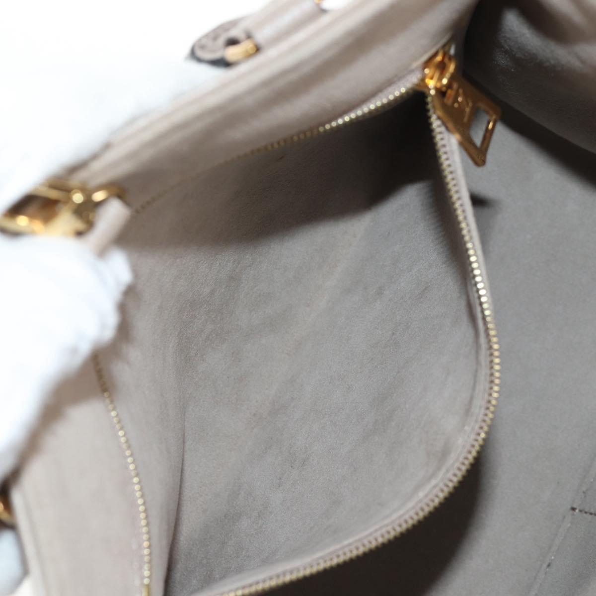 LOUIS VUITTON Monogram Empreinte On The Go PM Bag 2way Claim M45779 Auth 138080M