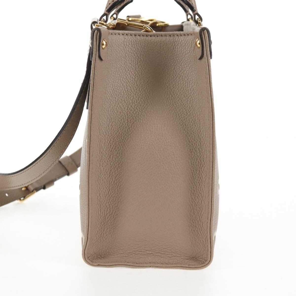 LOUIS VUITTON Monogram Empreinte On The Go PM Bag 2way Claim M45779 Auth 138080M
