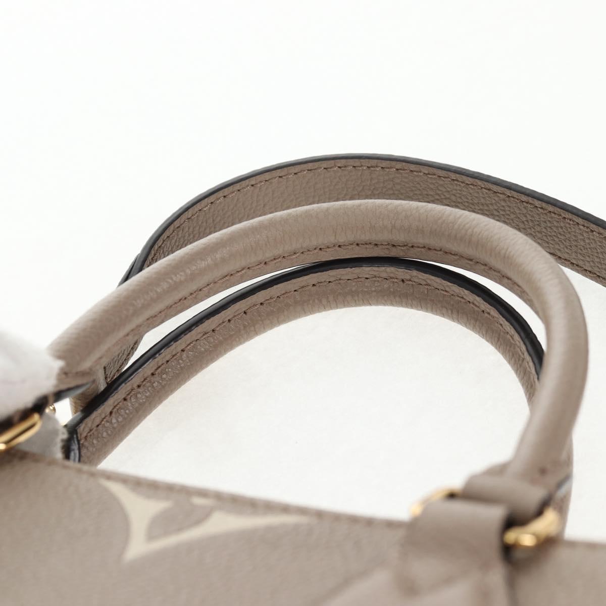 LOUIS VUITTON Monogram Empreinte On The Go PM Bag 2way Claim M45779 Auth 138080M