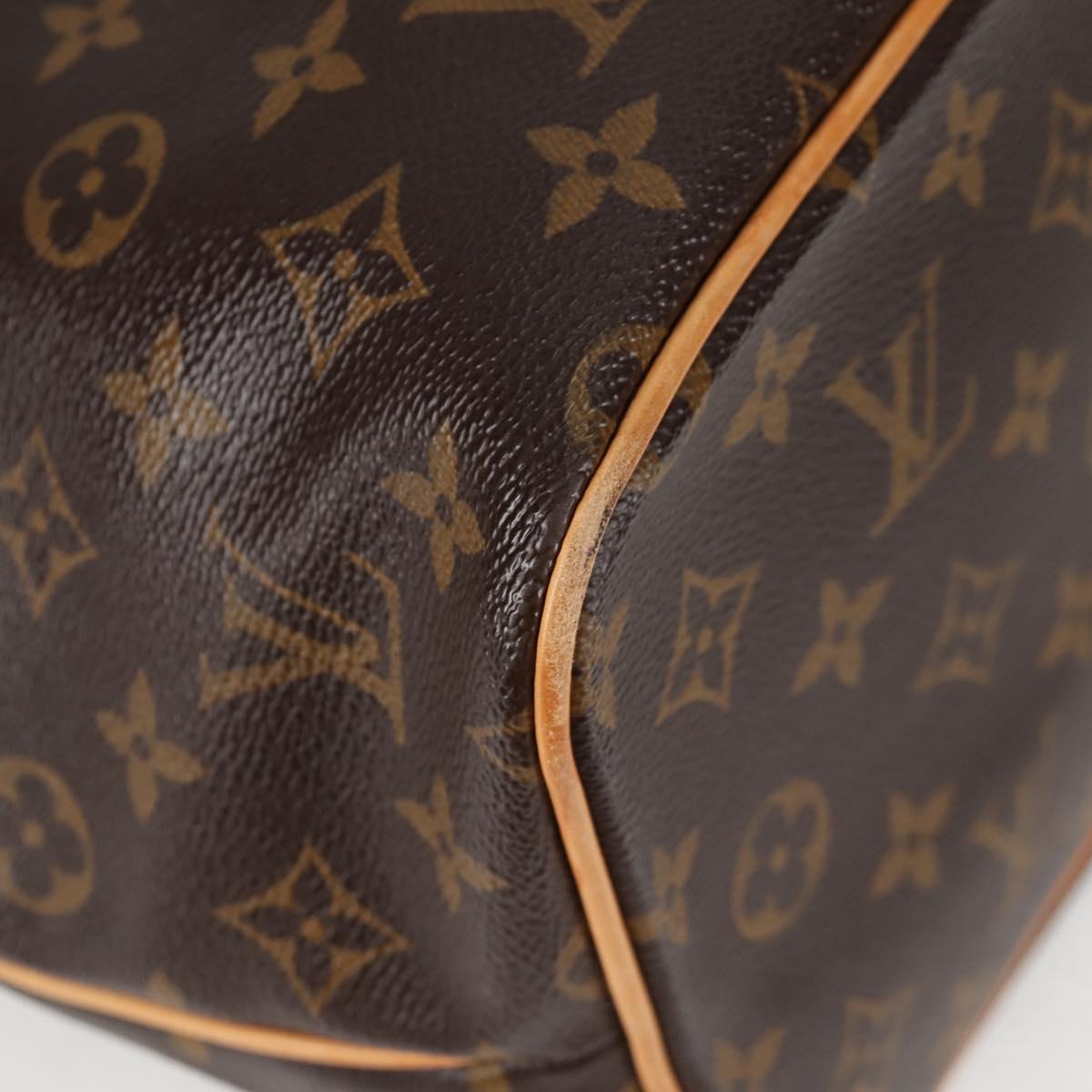 LOUIS VUITTON Monogram Palermo PM Tote Bag M40145 LV Auth 138103A