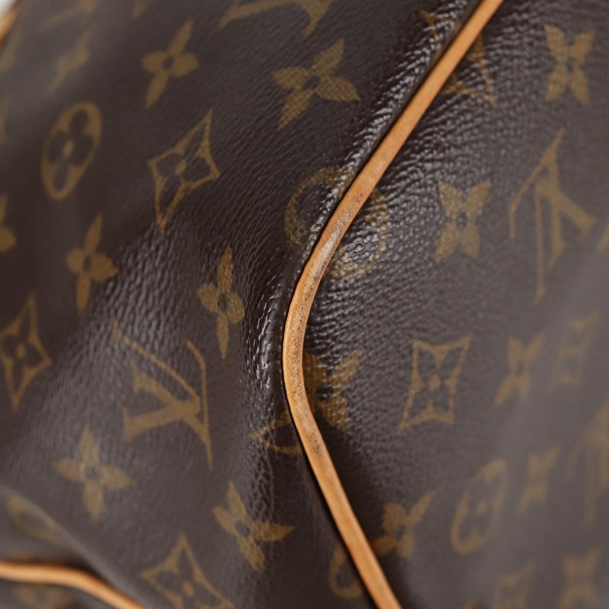 LOUIS VUITTON Monogram Palermo PM Tote Bag M40145 LV Auth 138103A