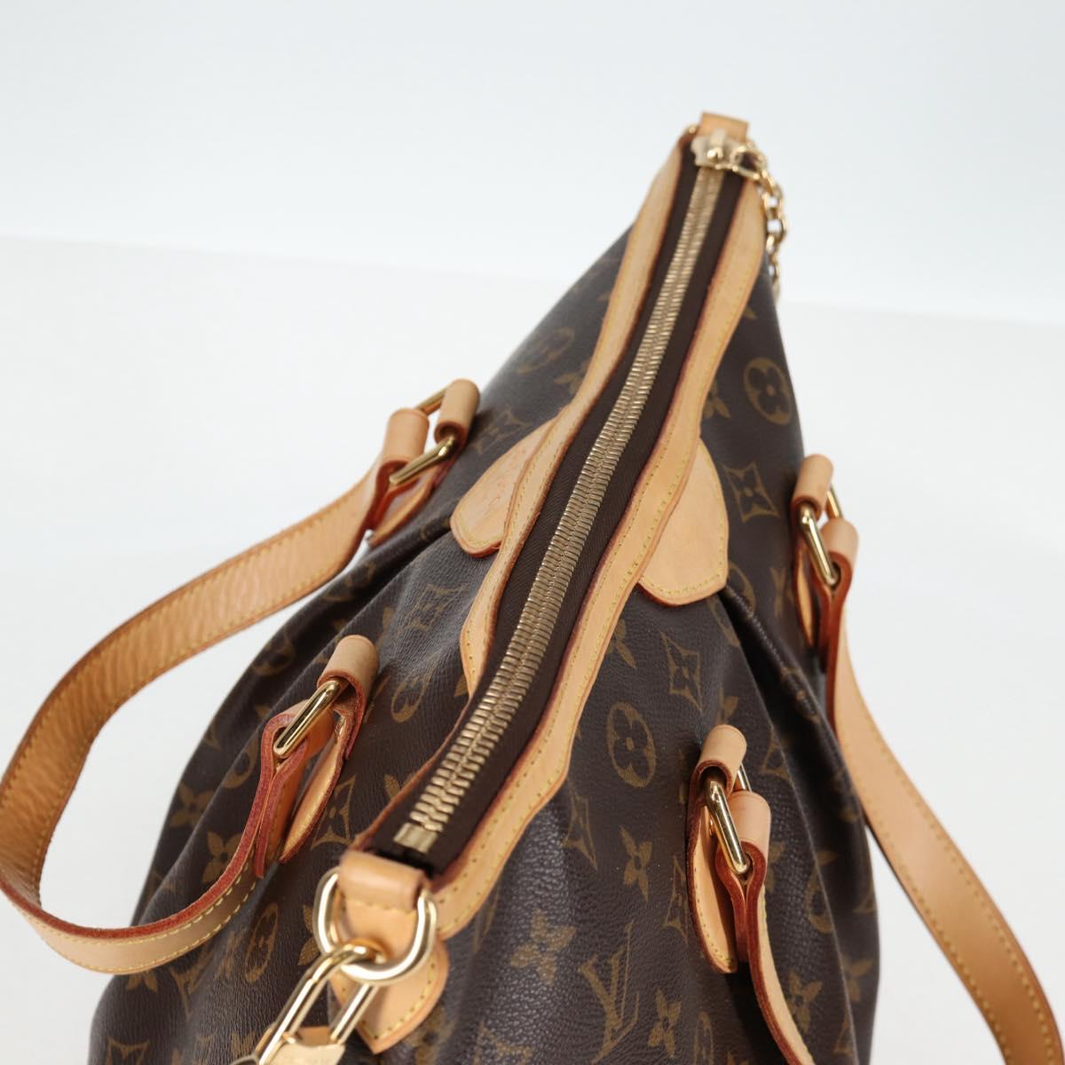 LOUIS VUITTON Monogram Palermo PM Tote Bag M40145 LV Auth 138103V