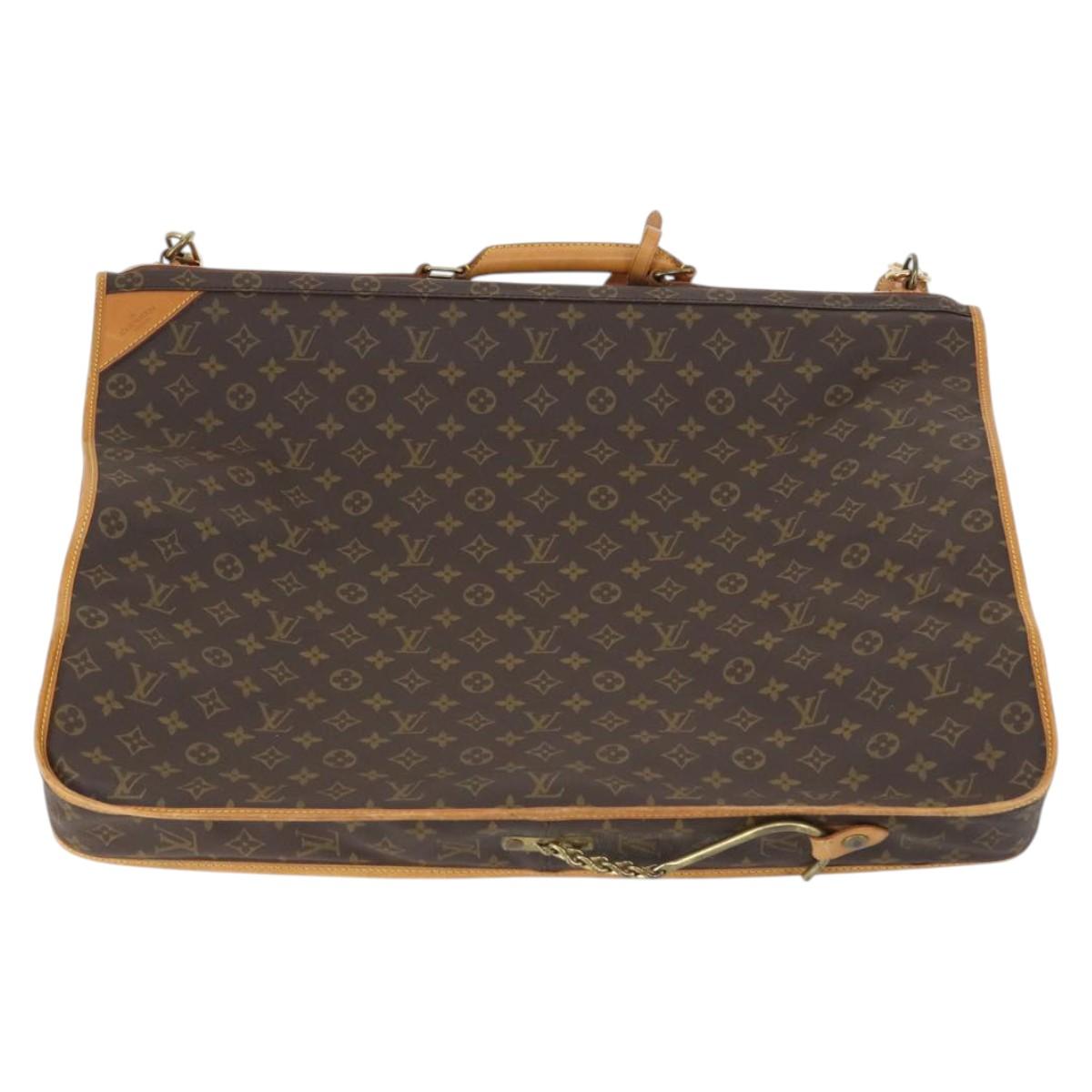 LOUIS VUITTON Monogram Portable Cabin Garment Cover M23420 LV Auth 138112