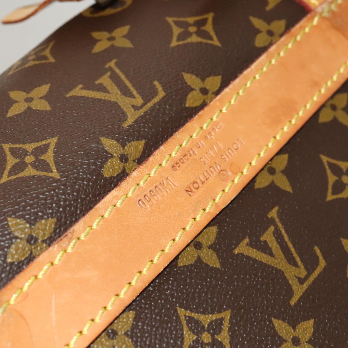 LOUIS VUITTON Monogram Sac Shan 55 Pet Carry M42021 LV Auth 138133