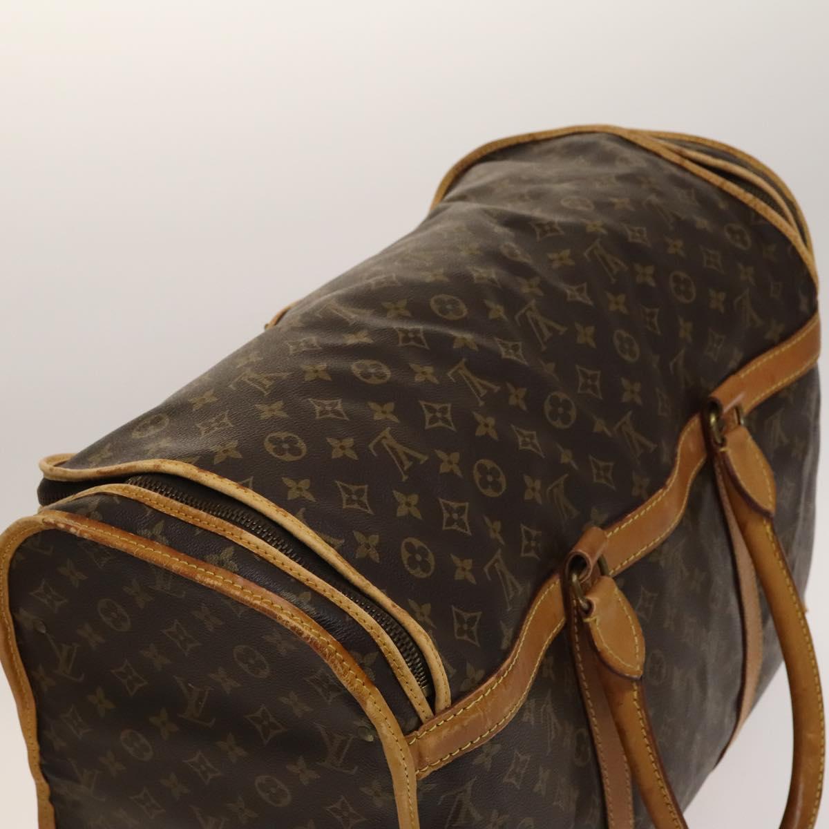 LOUIS VUITTON Monogram Sac Shan 55 Pet Carry M42021 LV Auth 138133
