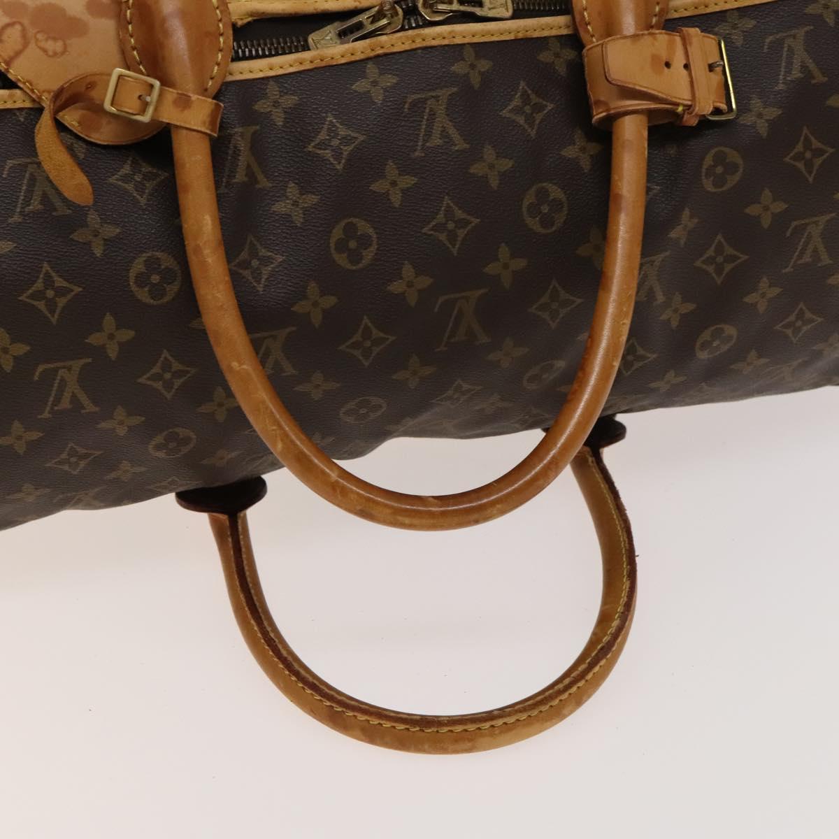 LOUIS VUITTON Monogram Sac Shan 55 Pet Carry M42021 LV Auth 138133