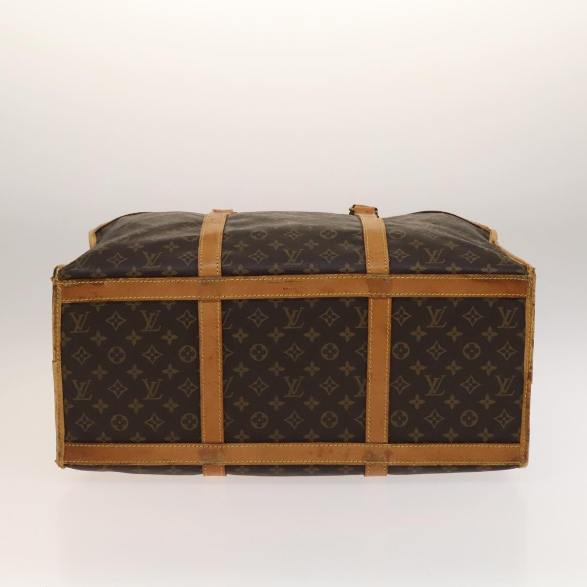 LOUIS VUITTON Monogram Sac Shan 55 Pet Carry M42021 LV Auth 138133