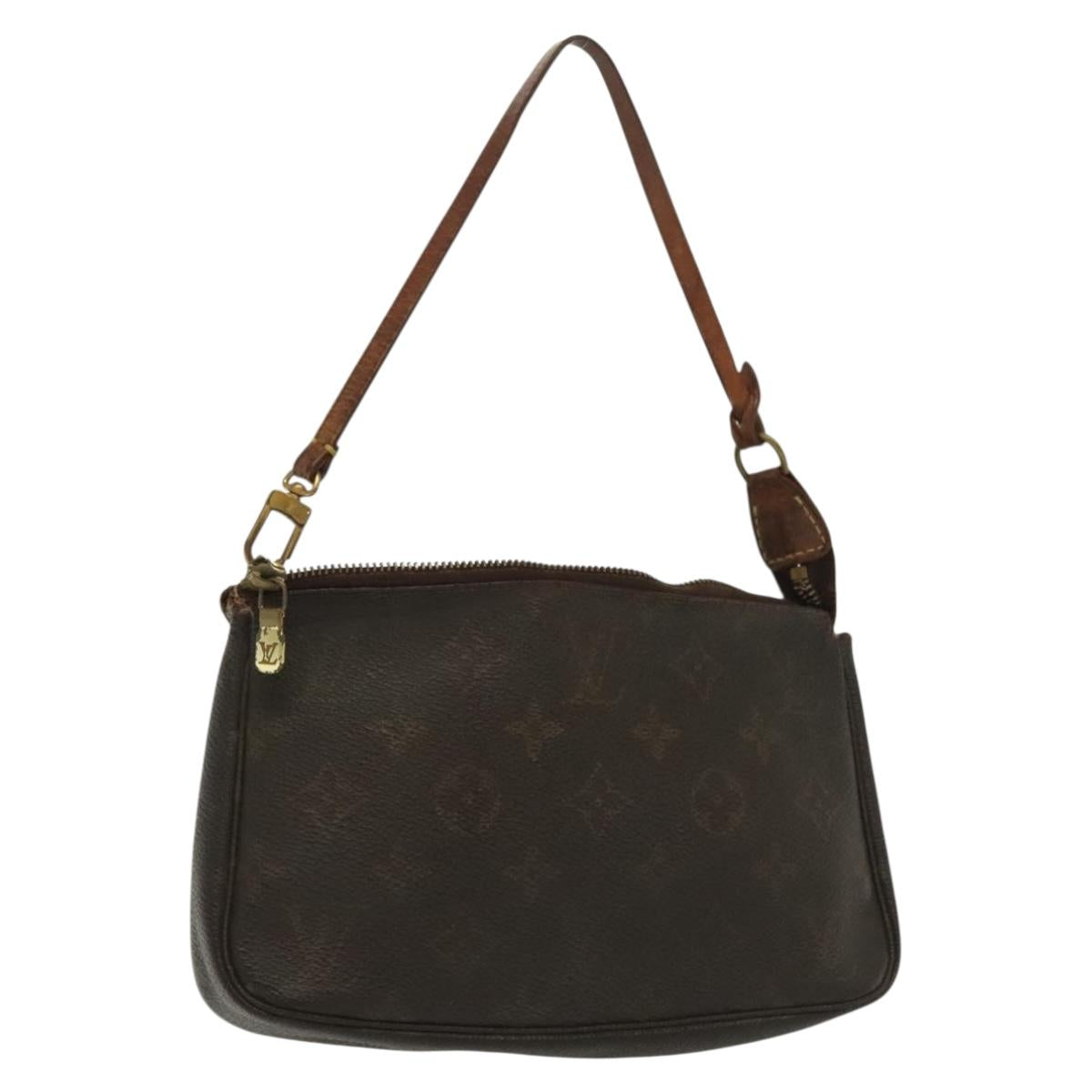 LOUIS VUITTON Monogram Pochette Accessoires Pouch M51980 LV Auth 138169