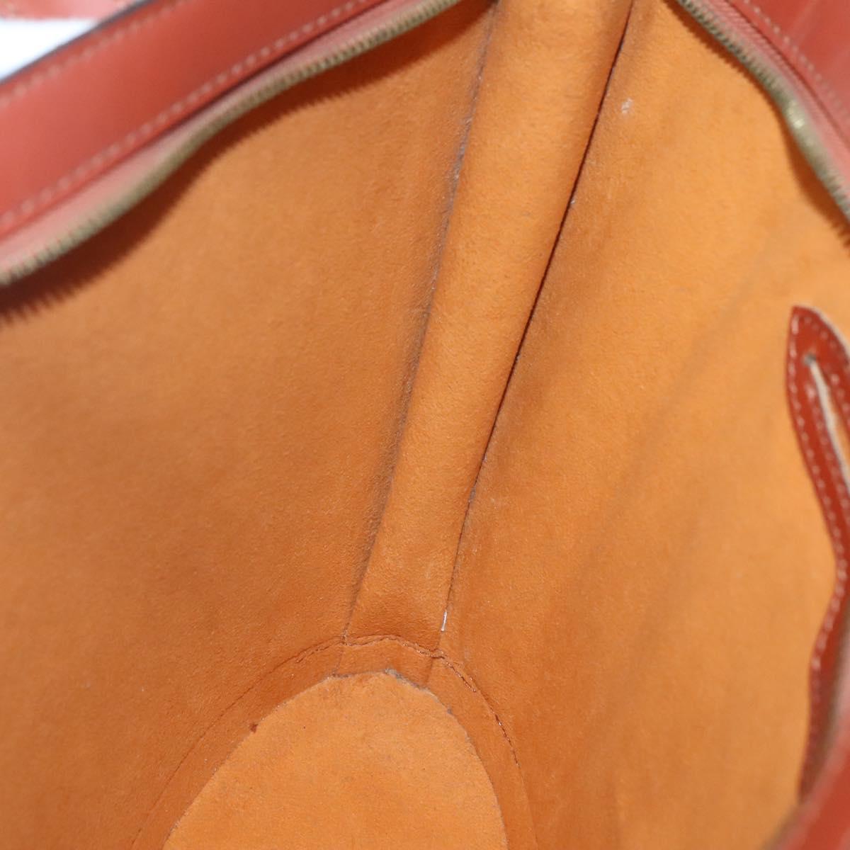 LOUIS VUITTON Epi Saint Jacques Hand Bag Brown M52263 LV Auth 138202