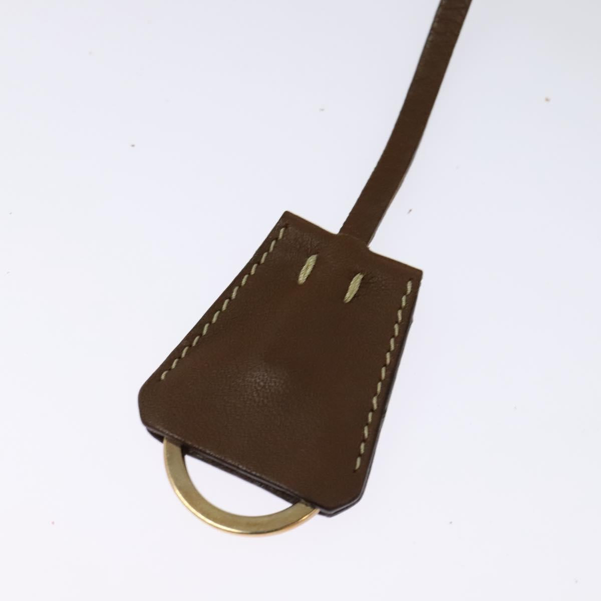 PRADA Shoulder Bag Nylon Beige Gold Auth 138224