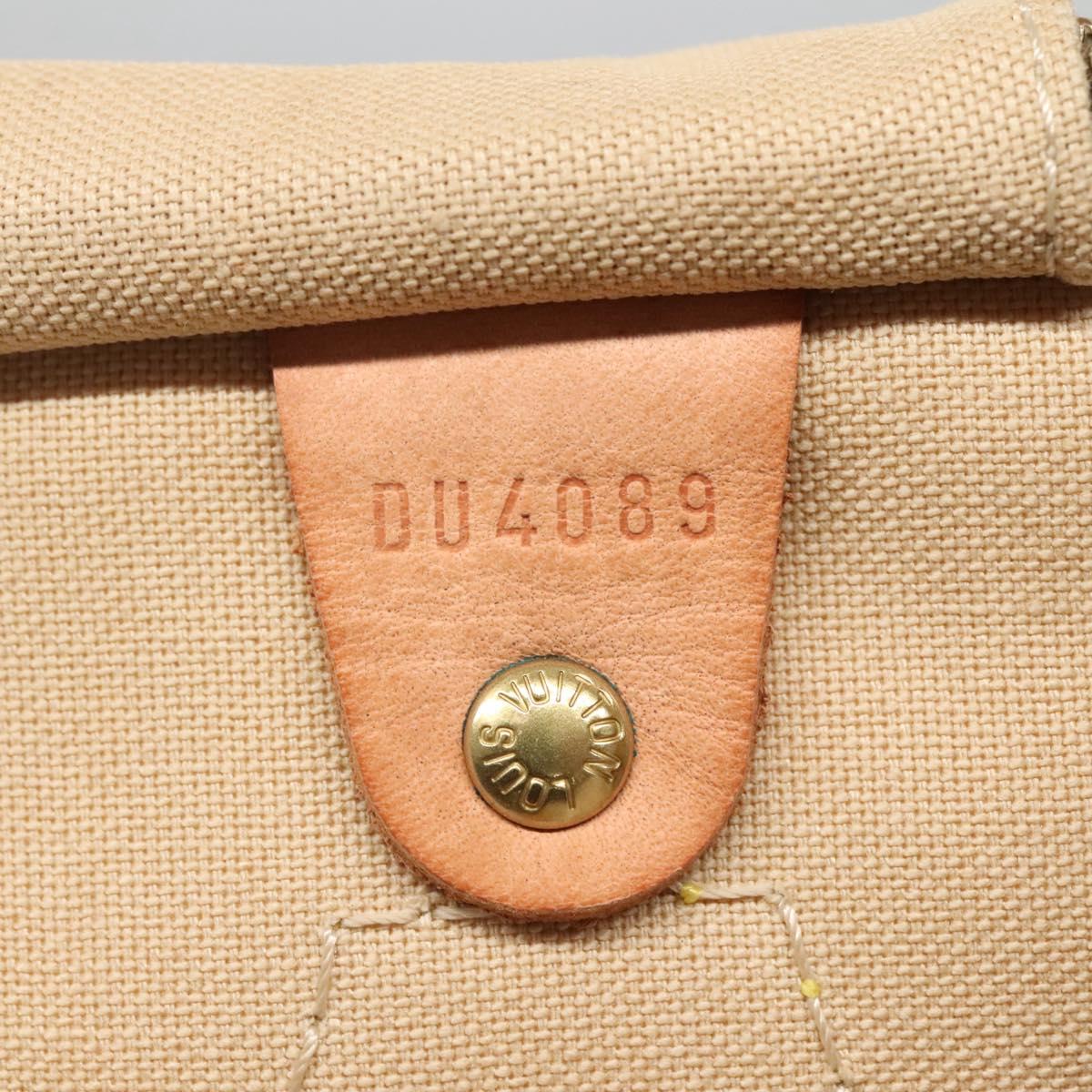 LOUIS VUITTON Damier Azur Speedy 30 Hand Bag N41533 LV Auth 138230