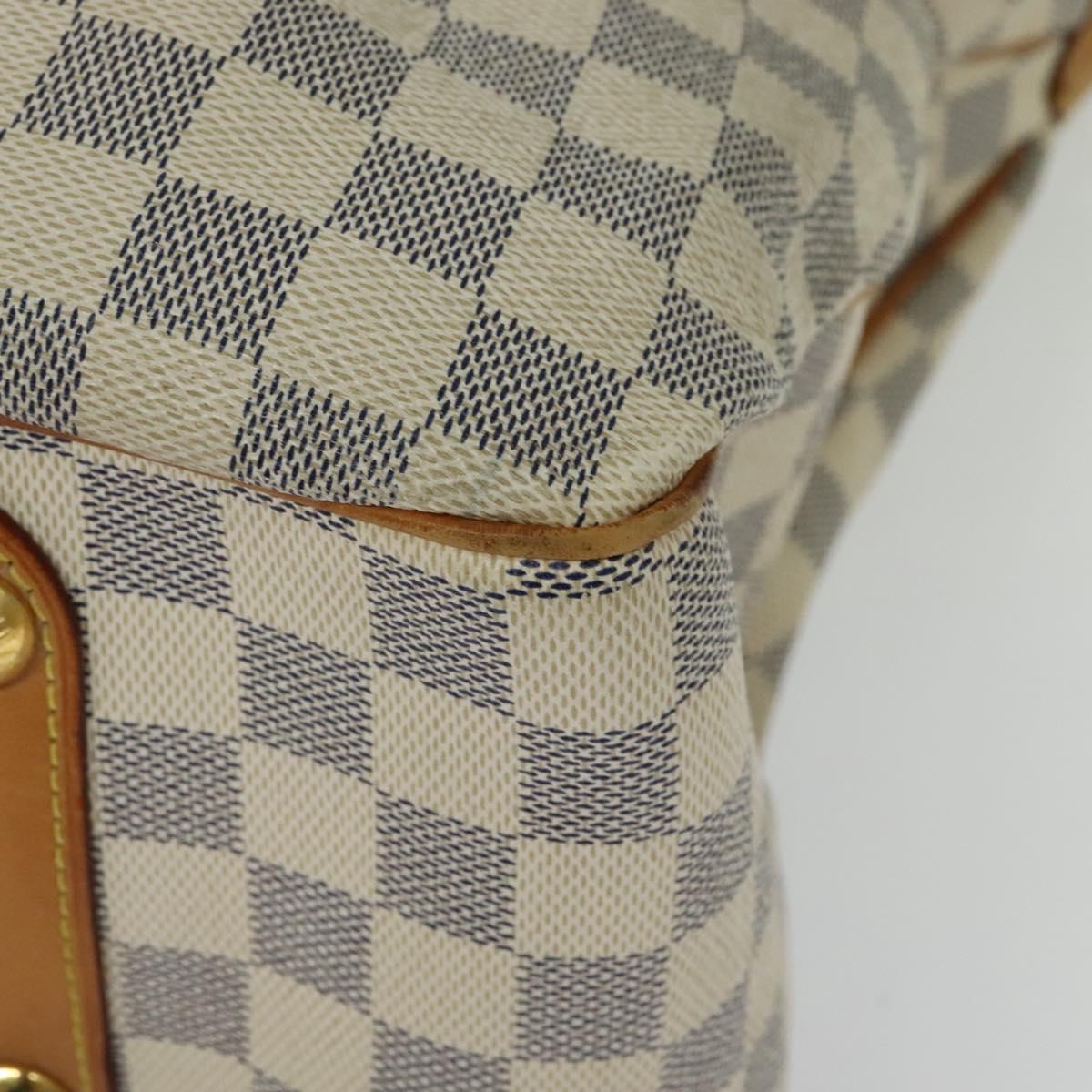 LOUIS VUITTON Damier Azur Syracuse GM Shoulder Bag N41111 LV Auth 138233