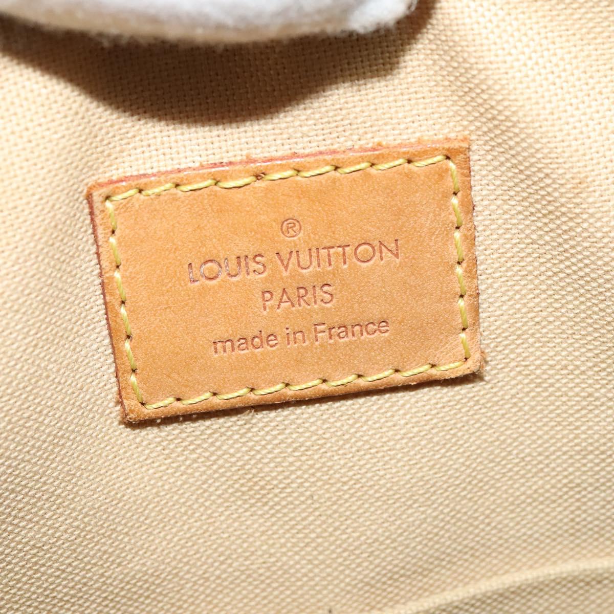 LOUIS VUITTON Damier Azur Syracuse GM Shoulder Bag N41111 LV Auth 138233