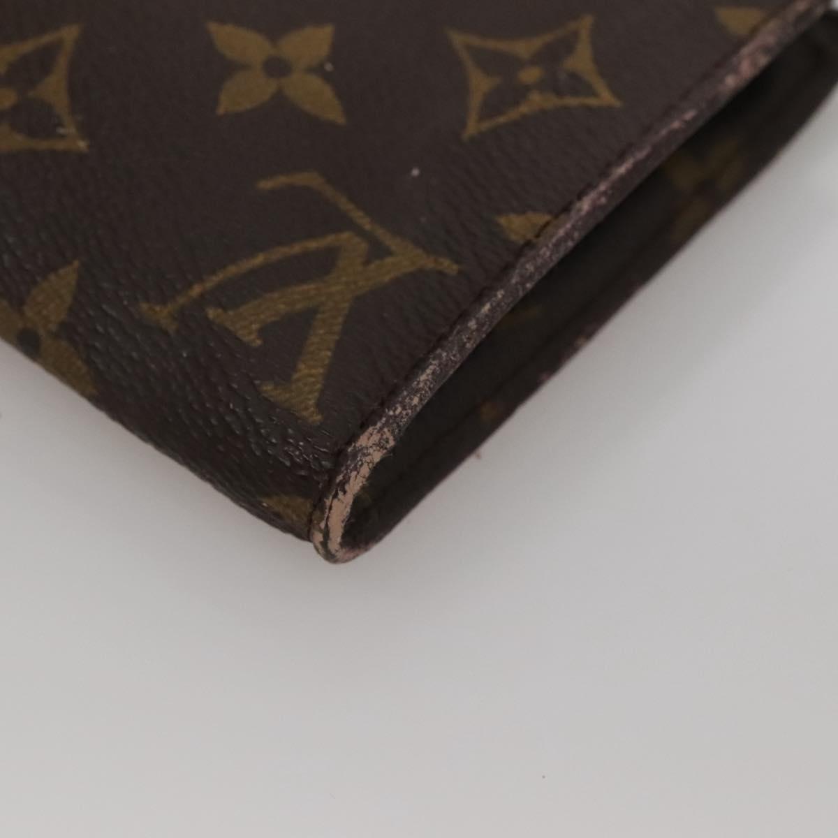 LOUIS VUITTON Monogram Bucket GM Accessory Pouch LV Auth 138295
