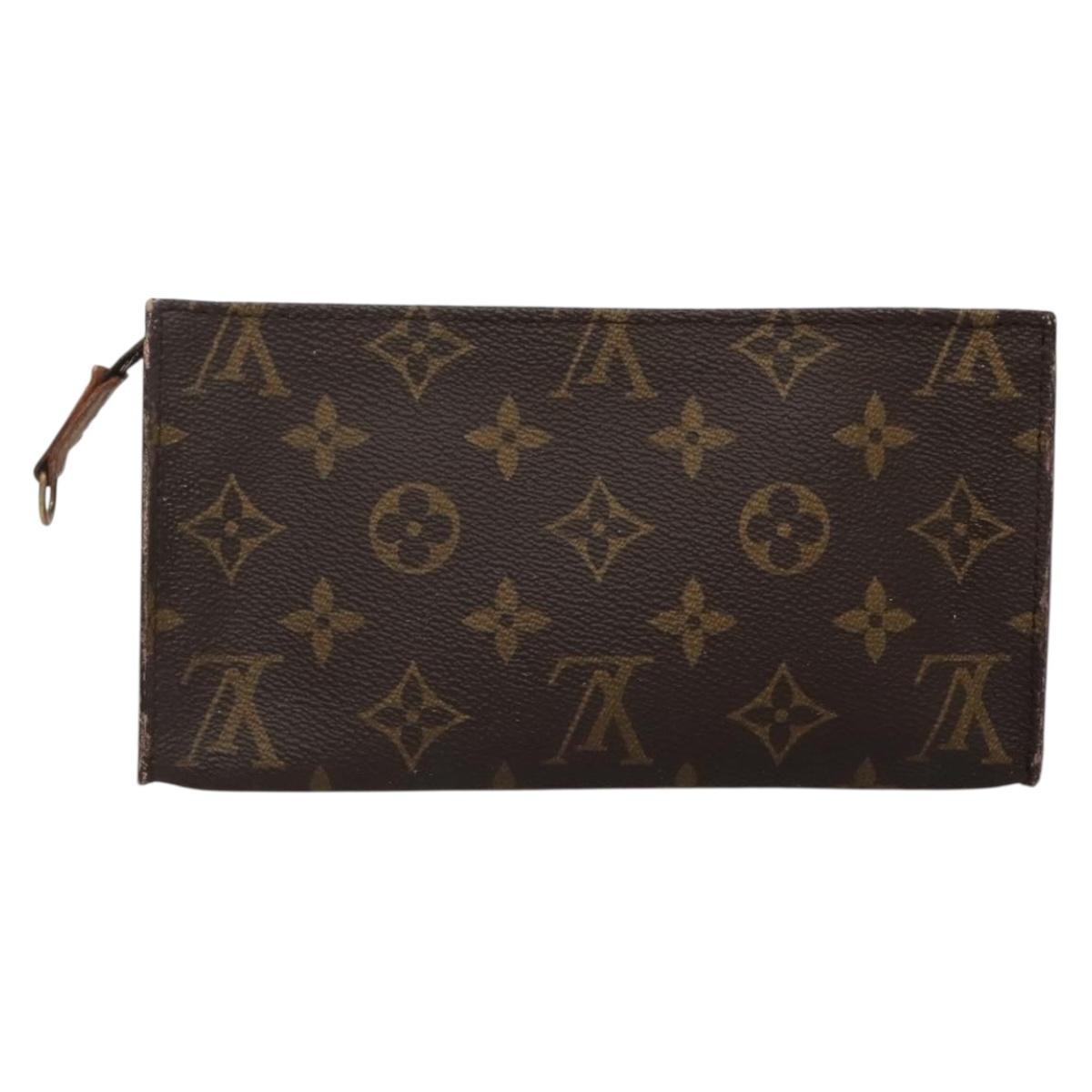 LOUIS VUITTON Monogram Bucket GM Accessory Pouch LV Auth 138295